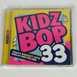 Kidz Bop Vol 33 CD Album Today's Biggest Hits Sung by Kids for Kids